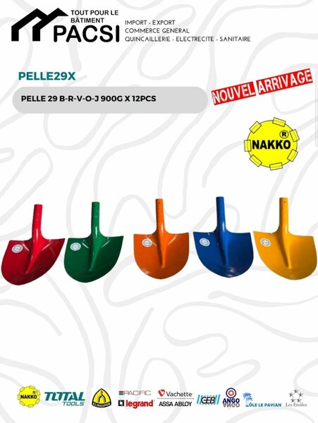 Pelle Multi-couleurs 900G