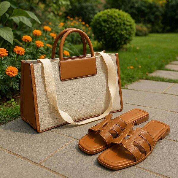 Ensemble Sac et Sandales Élégantes