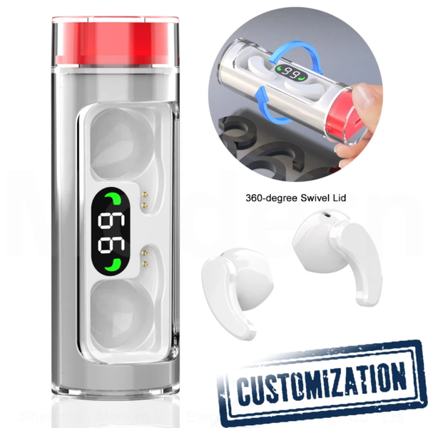 Écouteurs sans fil avec étui swivel