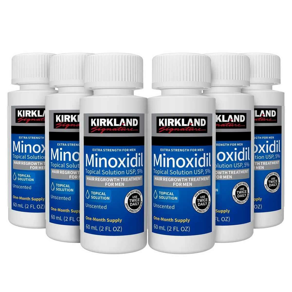 Kirkland Minoxidil Beard and Hair growth Oil + Derma roller