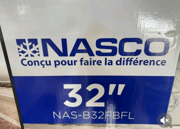 Téléviseur 32" NASCO Smart TV