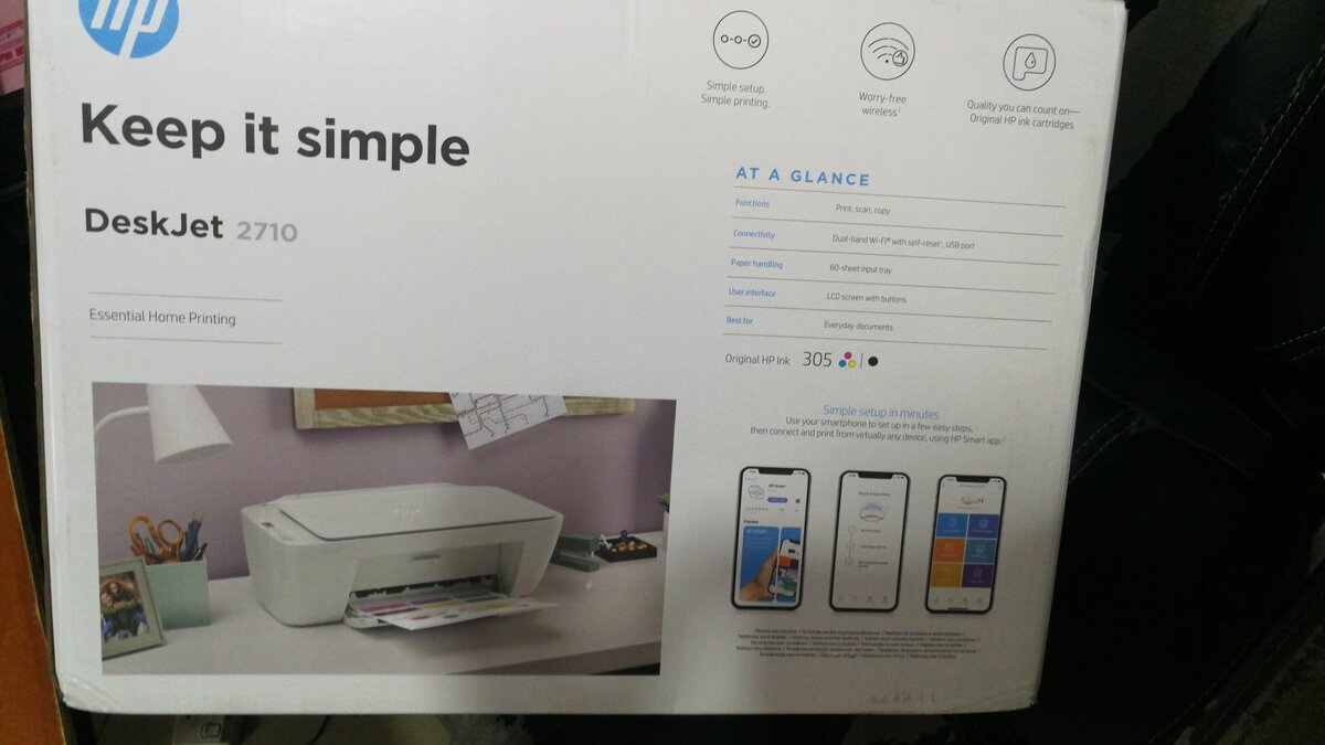 Hp deskjet 2710 wireless printes