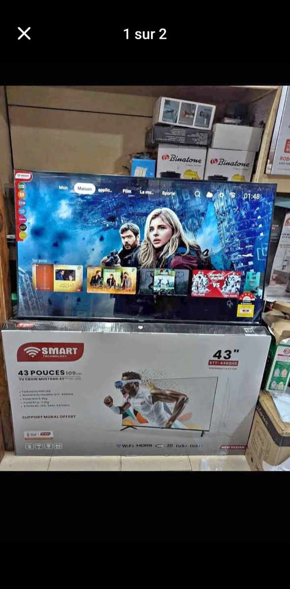 TV Smart 43" HD LED