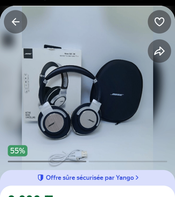 Casque Audio Bose NC 700