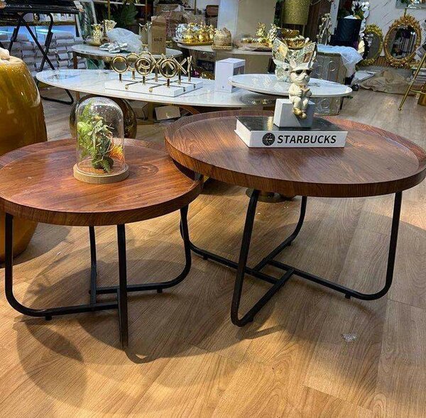 Two in one center table