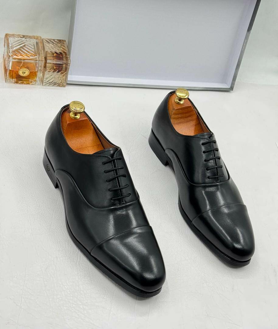 Solid Leather Formal Shoes