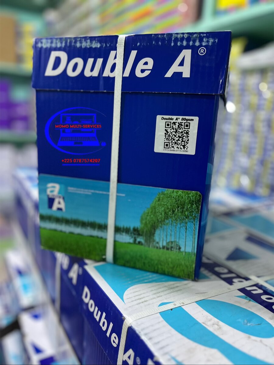 Papier Double A - Haute Qualité