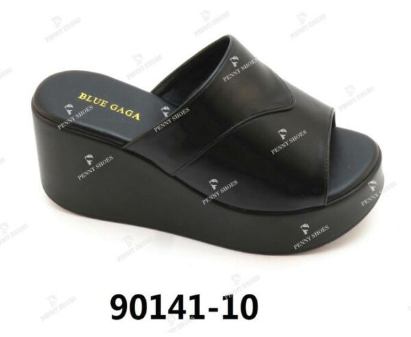 Sandales à talon compensé