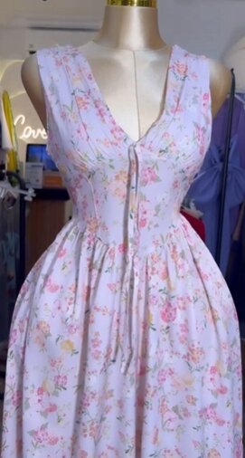 Floral Maxi dresss Size :10/12/14/16