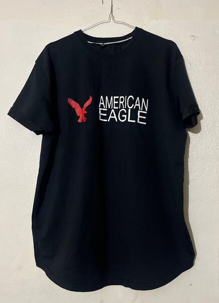 T-shirt noir American Eagle