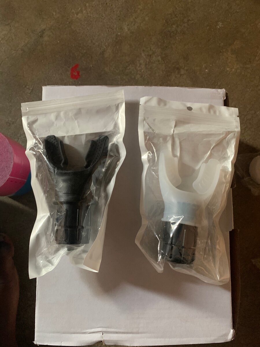 Embout de plongée silicone