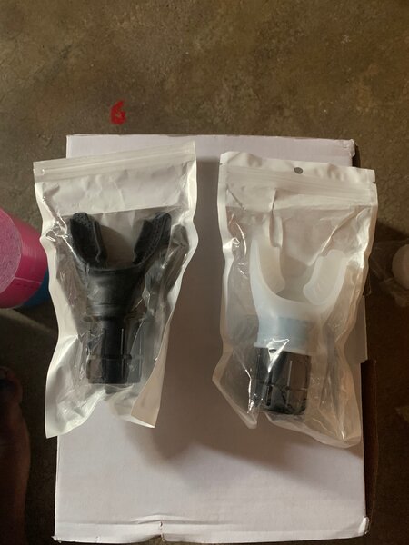 Embout de plongée silicone