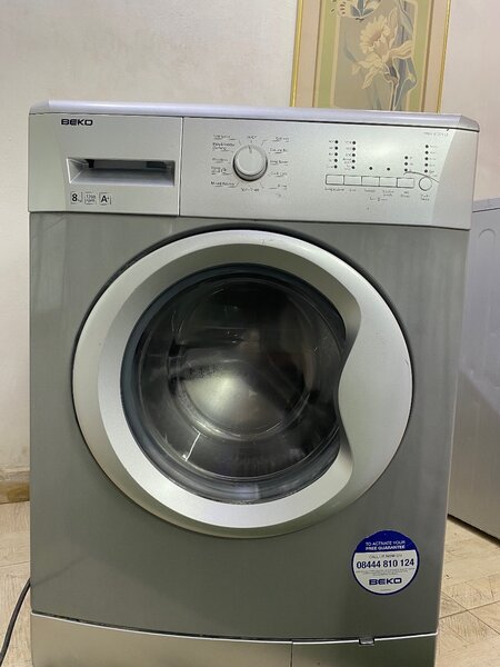 Beko washing machine gray color