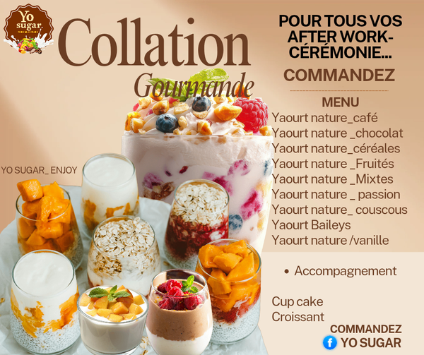 Collation Gourmande Yaourts
