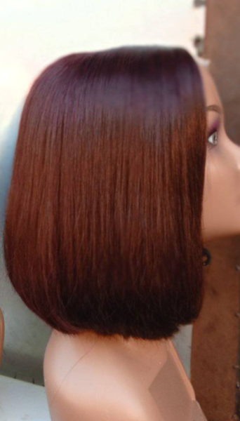 Bob wig with a Kim closure