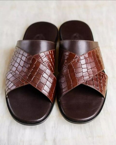 Sandales en cuir homme élégantes