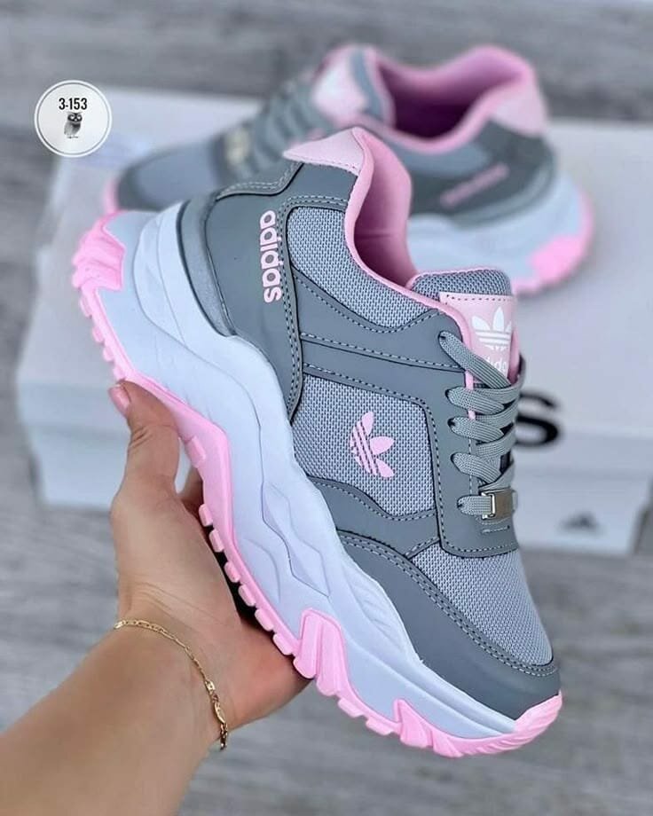 Baskets confortables femme