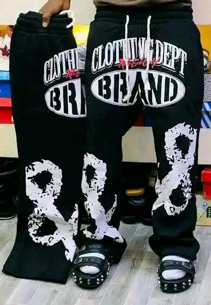 Pantalons de survêtement noirs