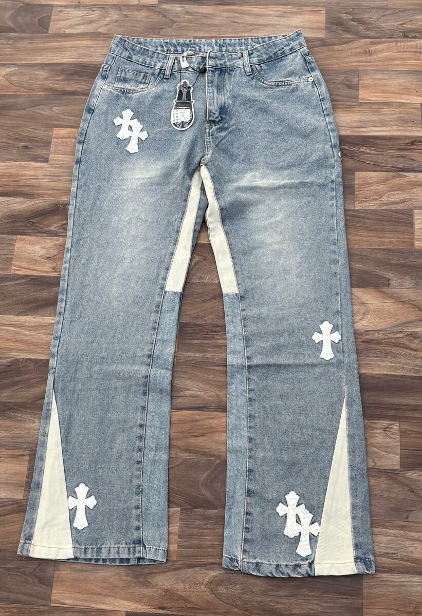 Jeans évasés tendance