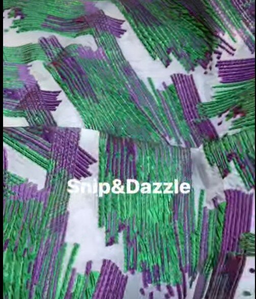 Sunshine Organdy Brocade