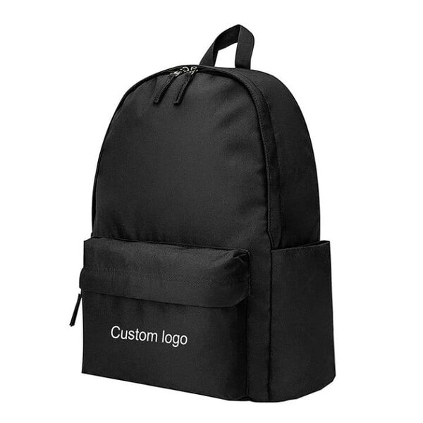 Sac à dos noir personnalisable