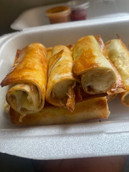 Rouleaux croustillants fromage