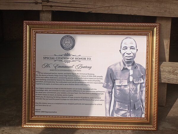 Certificate & Citations