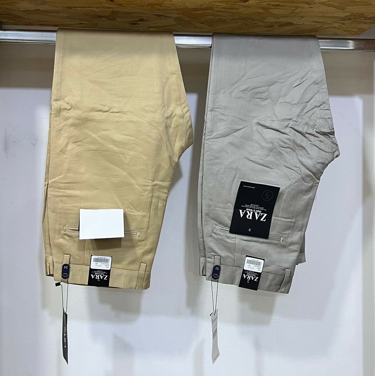 Zara Kakhi trousers