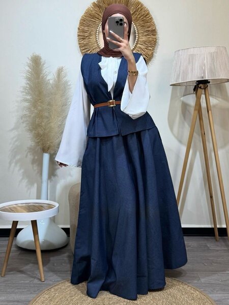 Robe élégante longue modeste