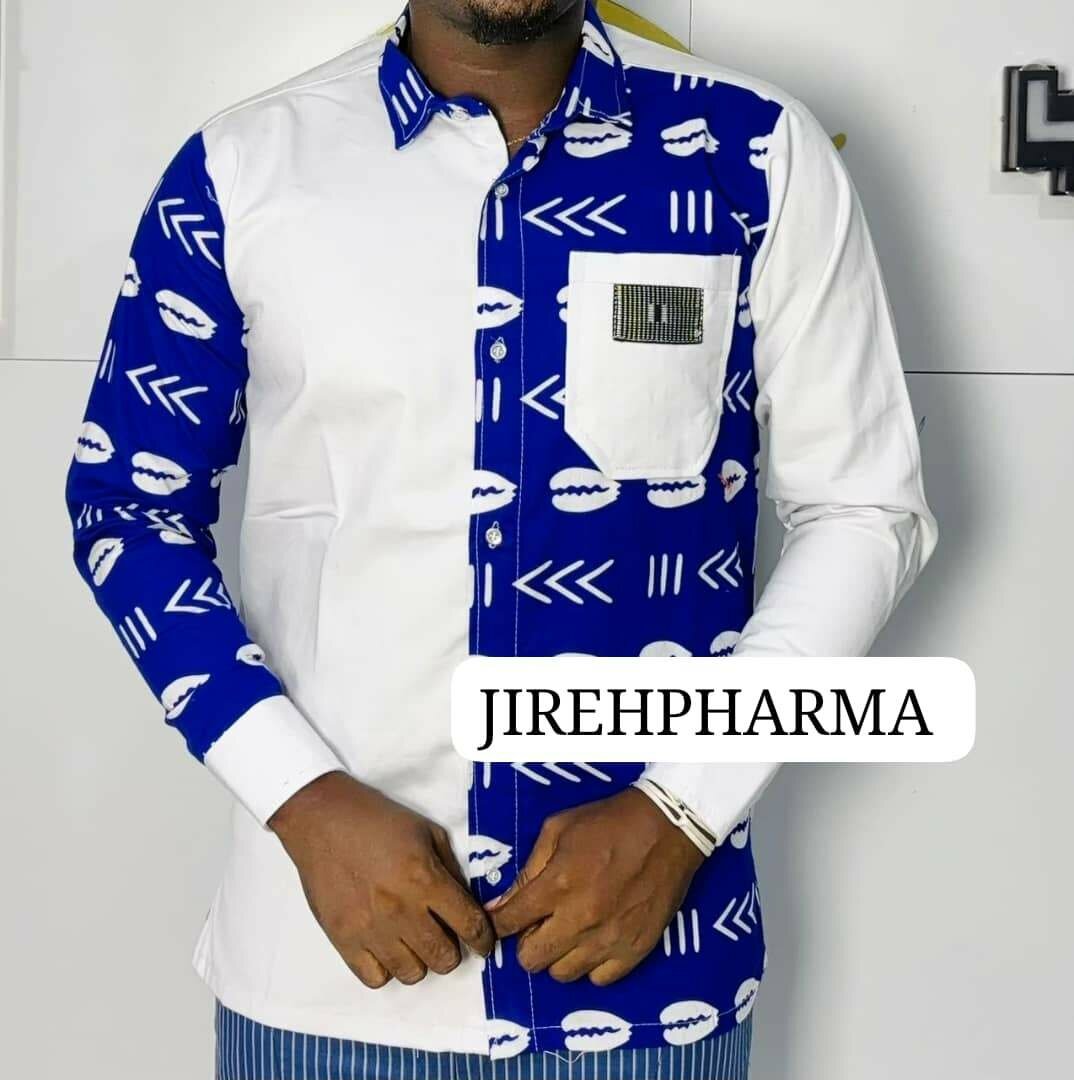 Chemise homme bicolore élégante