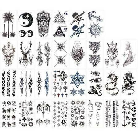 Tatouages Temporaires Art Design