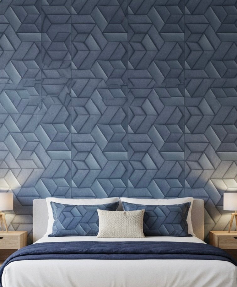 Papier Peint Géométrique 3D