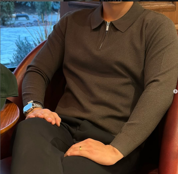 кофта коричневая мужская