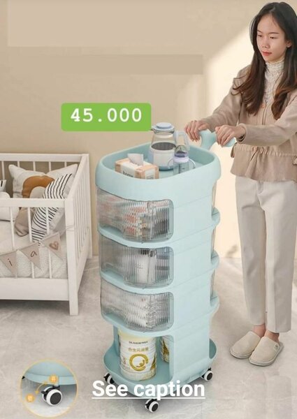 Chariot de rangement multicouches