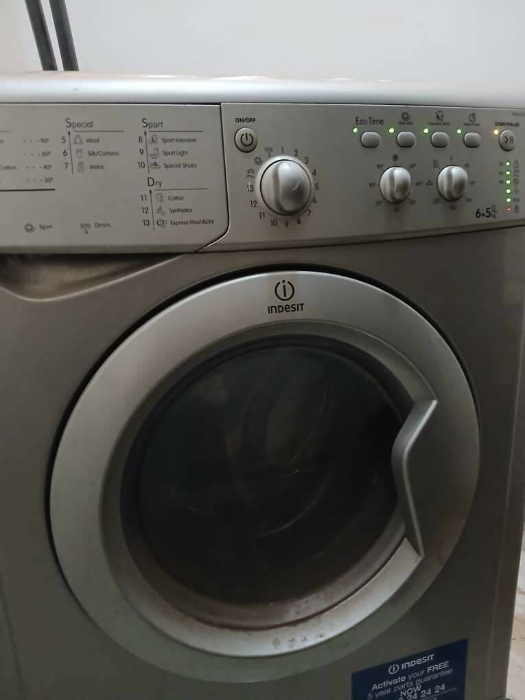 Indesit washer dryer machine w bad control board