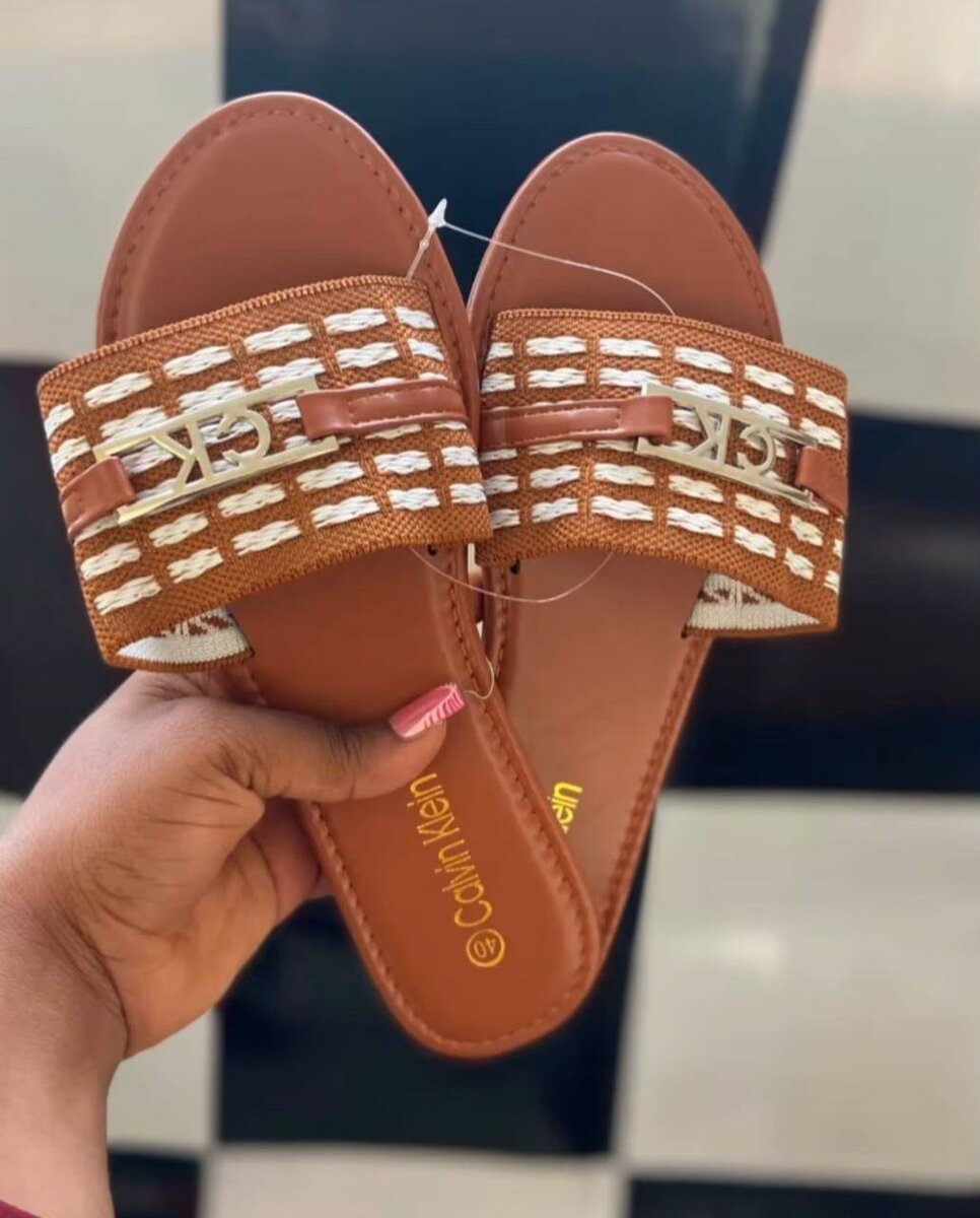 Classy CK slippers