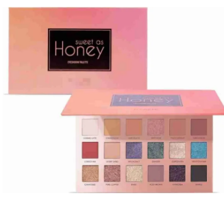 • KISSCROWN Sweet as Honey Eyeshadow Palette