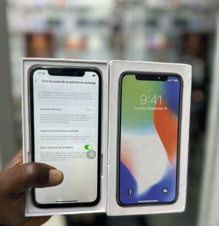 iPhone X 64GB Argent