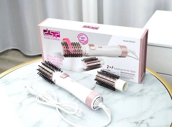 Фен расческа 2 в 1