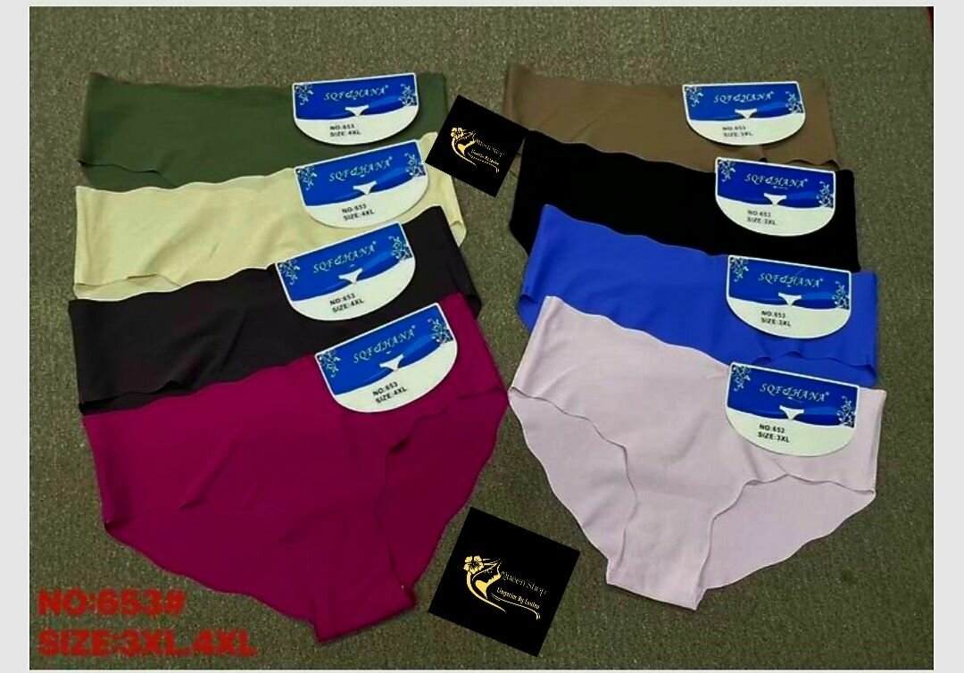 12 lots de slips sans-trace