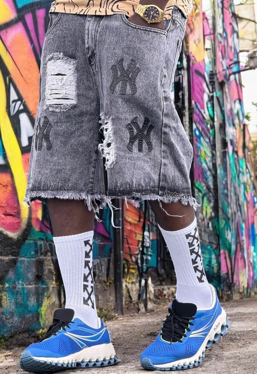 Shorts en jean décontractés