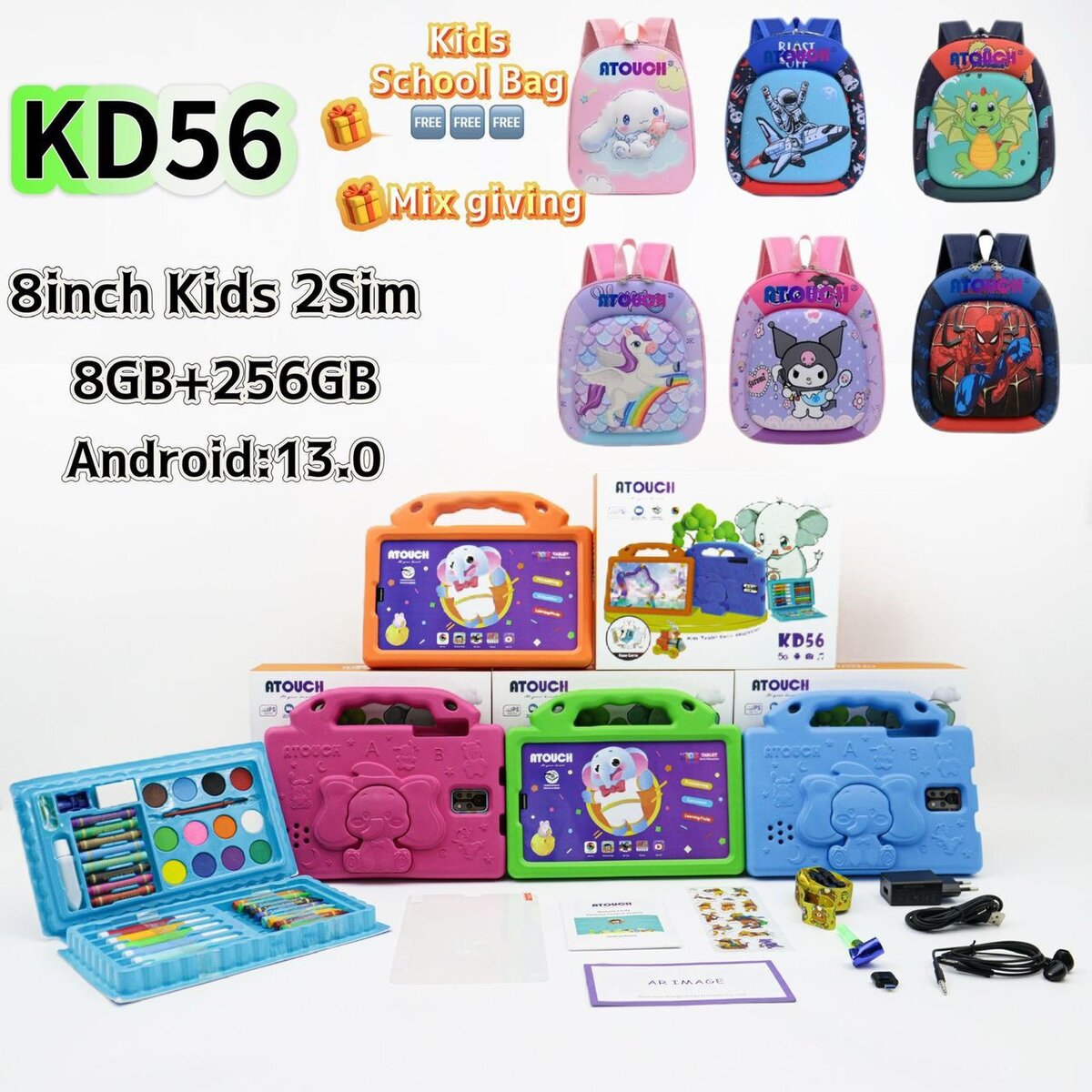 Tablette Android 8" pour Enfants