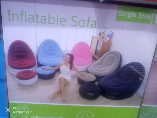 Canapé gonflable moderne