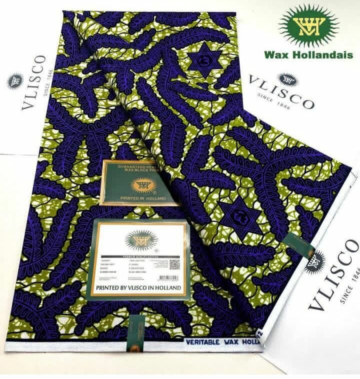 Tissu Wax Hollandais Vlisco