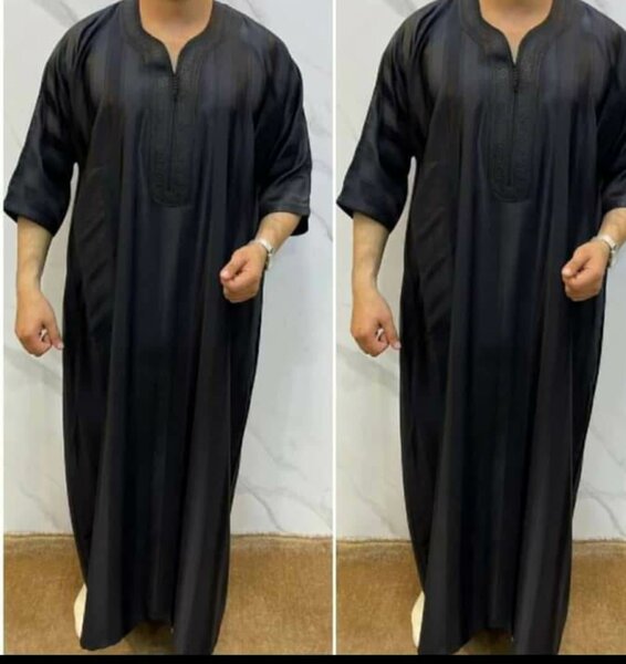 Boubou marocain noire original