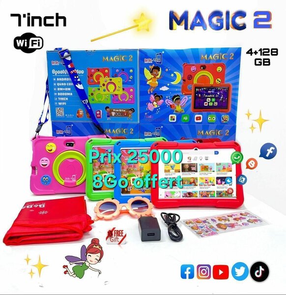 Tablette Enfant Magic 2 7 Pouces