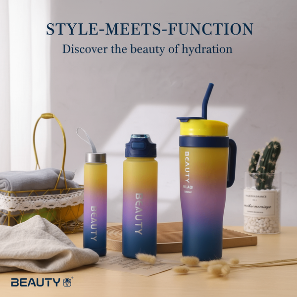 Gourde isolante dégradé coloré