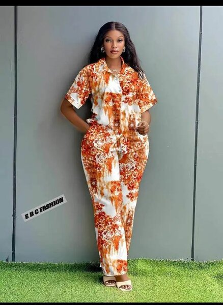 Ensemble Femme Imprimé Élégant