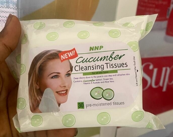 Lingettes Nettoyantes Concombre