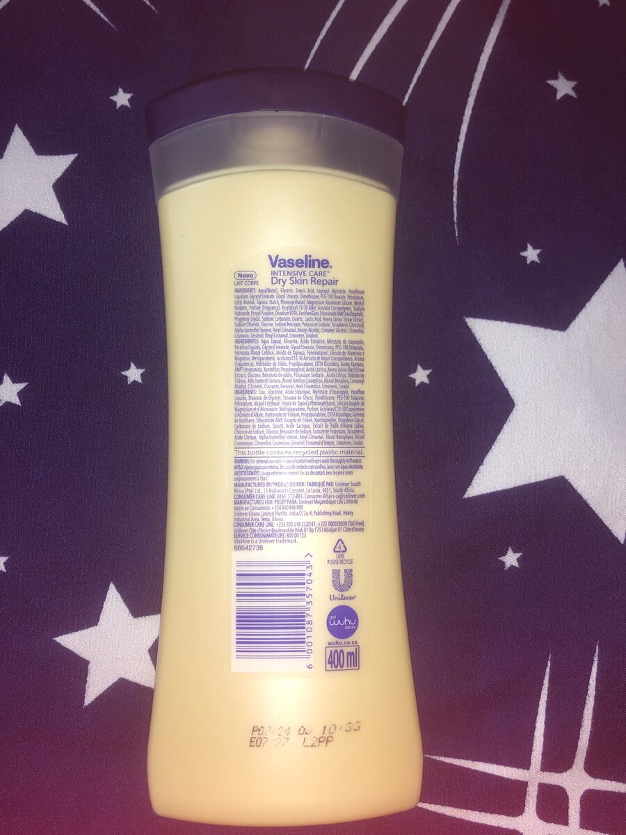 Vaseline Réparation Peau Sèche